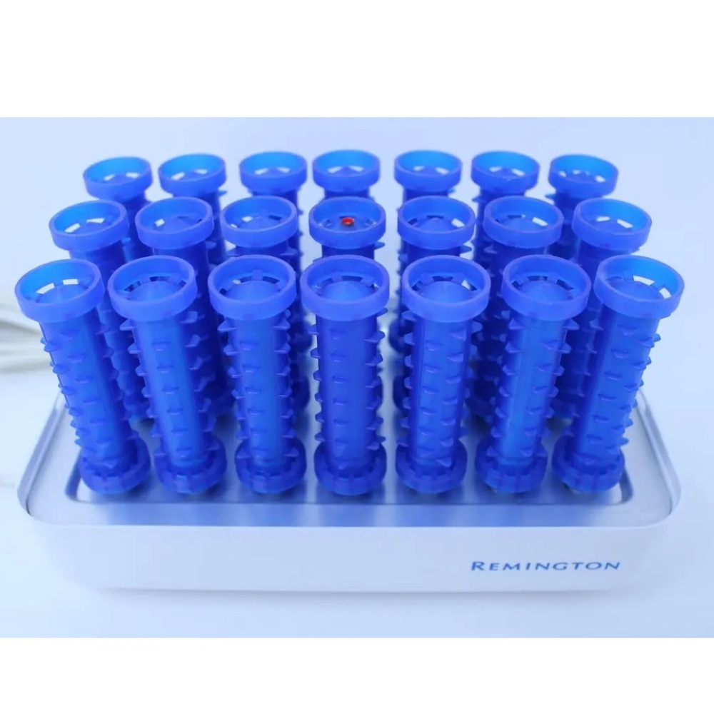 Remington Tight Curls Hot Rollers Curlers Wax Core  H21SPN w Clips